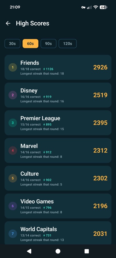 Brain Quiz Trivia screenshot 2